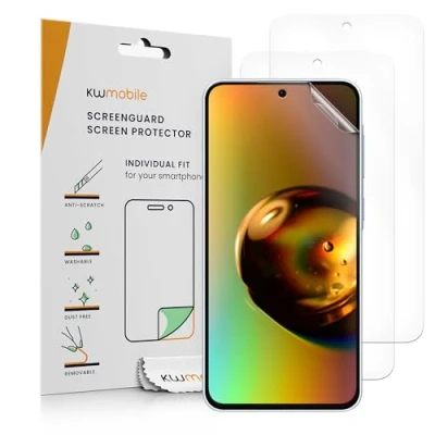 Afbeelding van kwmobile 3x screenprotectors geschikt voor Samsung Galaxy A56 5G beschermende folie smartphone
