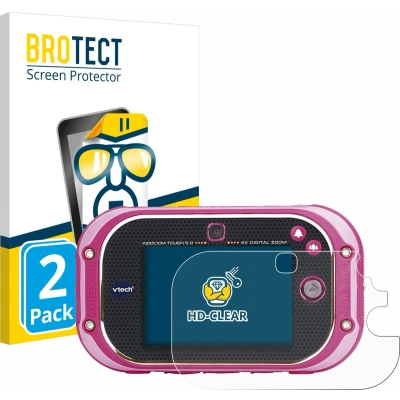 Afbeelding van BROTECT Screenprotector voor Vtech Kidizoom Touch 5.0 2018 Folie Beschermfolie transparant (2 Stuks)