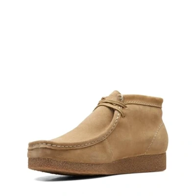 Afbeelding van ClarksShacre BootherenChukka laarsChukkalaarzen,Donker Zand Suede,40 EU
