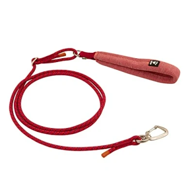 Afbeelding van Hurtta Justerbar reb line ECO rode biet 120 180cm/8mm (Hond), Kraag + Leiband