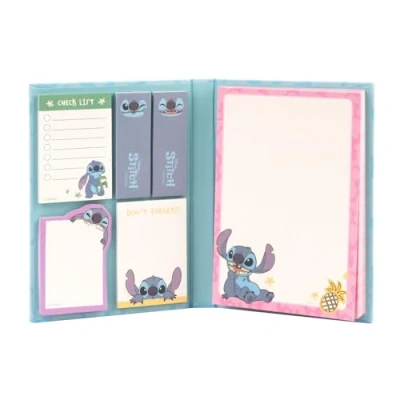 Afbeelding van Grupo Erik Sticky Notes Stitch Tropical Zelfklevende Notitie 6 Blokken Blocnotes van verschillend formaat