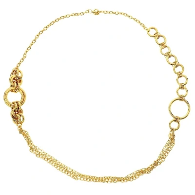Afbeelding van Behave Lange goudkleurige schakelketting