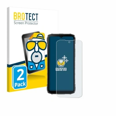 Afbeelding van BROTECT (2 Stuks) Antireflecterende Beschermfolie voor Doogee Blade 10 Pro / Ultra Anti Glare Screen Protector, Mat, Ontspiegelend