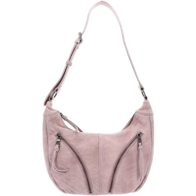 Afbeelding van FREDsBRUDER Leren Schoudertas Dear Hobo Old Rose Oud roze