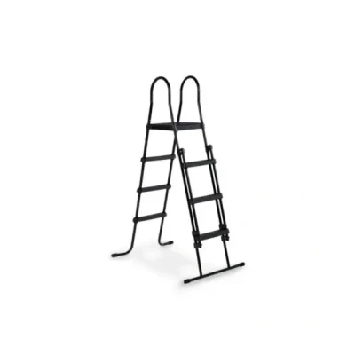Afbeelding van EXIT zwembadtrap voor framehoogte van 108 122cm zwart