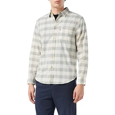 Afbeelding van Levi&#039;s Heren shirts Non Denim Hemd, Sharif Tofu, XL