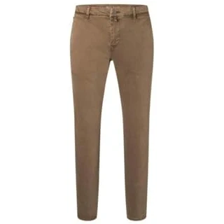 Afbeelding van Mac Jeans Driver Pants Bruin maat W 34 L 30 Heren Chino met Modern fit Pasvorm Katoen