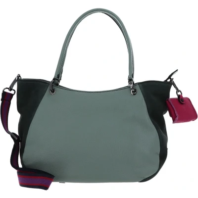 Afbeelding van Gabs Leren Schoudertas Handtas Roberta Ruga Shoulderbag Timo Mintgroen