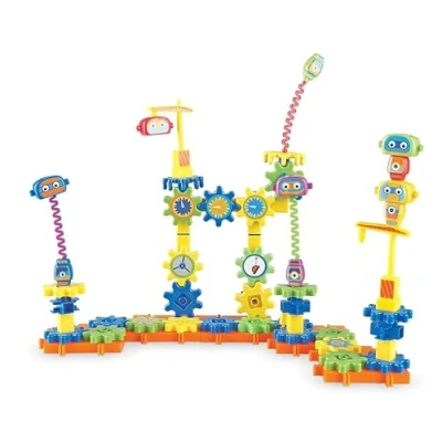 Afbeelding van Learning Resources Gears! Robot Fabriek Gebouw Set 79 Stuk