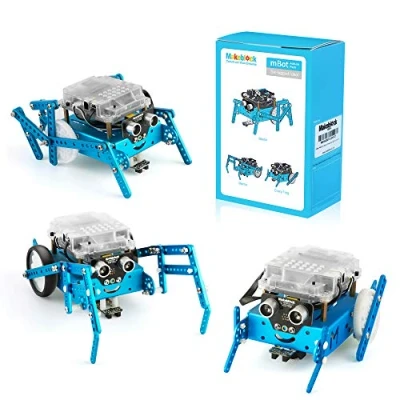 Afbeelding van Makeblock Six Legged Robot Add on Pack Designed for mBot, 3 in 1 Pack, 3+ Shapes (mBot Not Included)