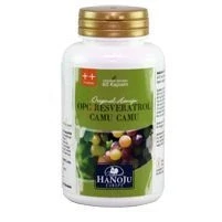 Afbeelding van Hanoju Opc Resveratrol Camu Camu, 60 Veg. capsules