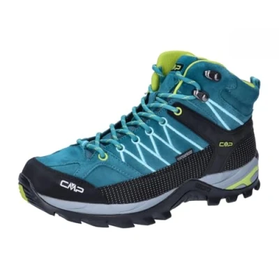 Afbeelding van CMP Rigel Mid Wmn Trekking Shoes WP Damesschoenen, Teal Acid, 37 EU