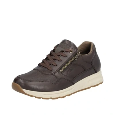 Afbeelding van Rieker Heren B0701 sneakers, bruin, 46 EU, EU