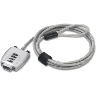 Afbeelding van NSVGALOCK is een 2 meter beveiligingskabel met cijferslot. Ideaal om uw notebook, PC, beamer of TFT LCD scherm te beveiligen.