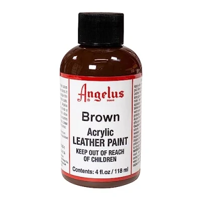 Afbeelding van Angelus leerverf Bruin 118ml