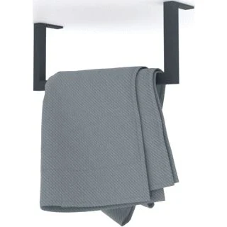 Afbeelding van Looox handdoekhouder 35 cm mat zwart whh35mz