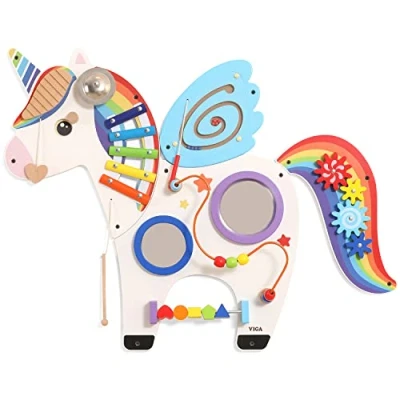 Afbeelding van Viga Toys Wandspel Unicorn