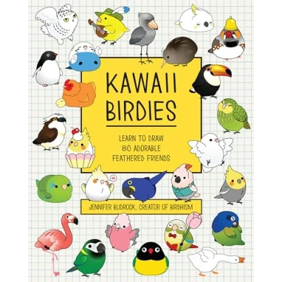 Afbeelding van Kawaii Birdies: Learn to Draw 80 Adorable Feathered Friends