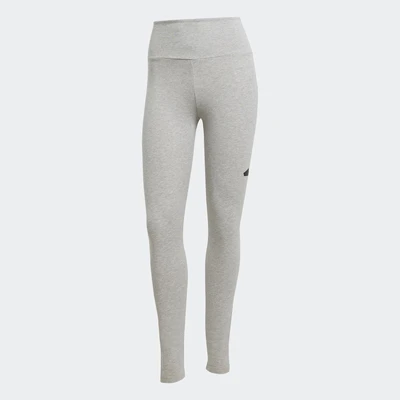 Afbeelding van adidas Sportswear legging Essentials grijs melange