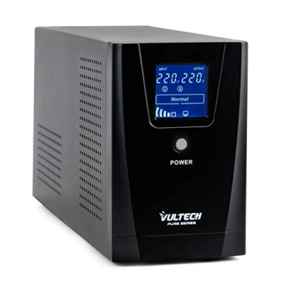 Afbeelding van Vultech Ups 1500VA Pure Line Interactive met sinusgolf, puur en lcd