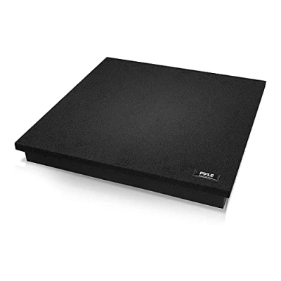 Afbeelding van PYLE PSI15 Akoestisch Geluidsbestendig Deadening Trillingsisolatie Speaker Base, Houtskoolgrijs, 15 &quot;x 15&quot; inch