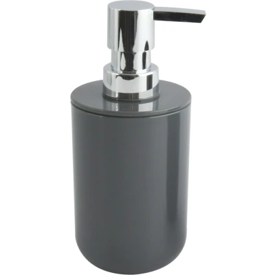 Afbeelding van MSV Zeeppompjedispenser Porto kunststof donkergrijs 7 x 16 cm
