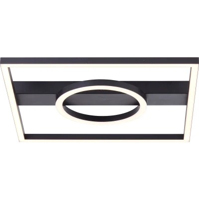 Afbeelding van Brilliant G99929A06 Maureen LED plafondlamp module 24 W Zwart