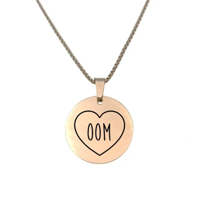 Afbeelding van Ketting RVS Rond Rosegoud Stiefmama