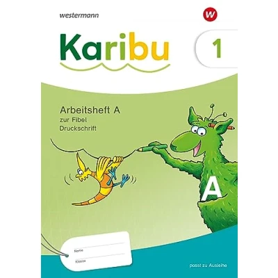 Afbeelding van Karibu. Arbeitsheft 1 (A) Druckschrift zur Fibel Ausleihe plus Fibeltexteheft: Ausgabe 2024