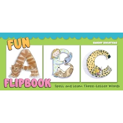 Afbeelding van Fun ABC Flipbook: Spell and Learn Three Letter Words
