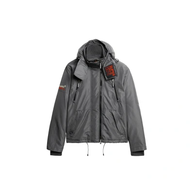 Afbeelding van Superdry Mountain SD Windcheater Jas, Heren, Maat: Small, Charcoal