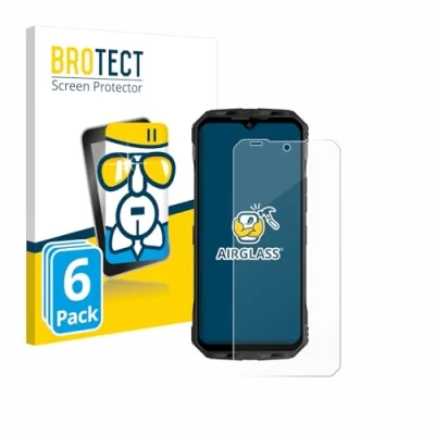 Afbeelding van BROTECT Screenprotector voor Doogee V Max Plus Folie Beschermfolie Beschermglas transparant (6 Stuks)