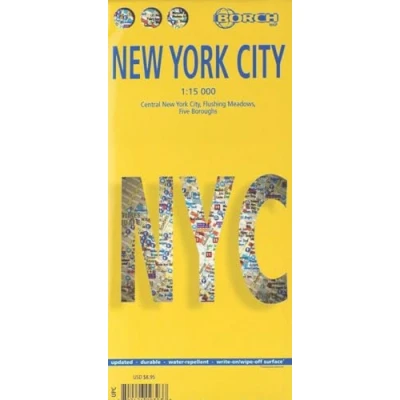 Afbeelding van New York City 1 : 15 000. Map
