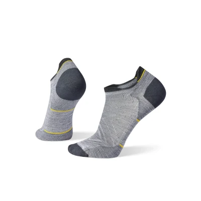 Afbeelding van Sok Smartwool Unisex Run Zero Cushion Low Ankle Socks Light Gray XL