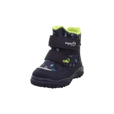 Afbeelding van Superfit HUSKY1 Snowboots voor kinderen, Maat: 20, Blau/hellgrün Imitatieleer/ textiel
