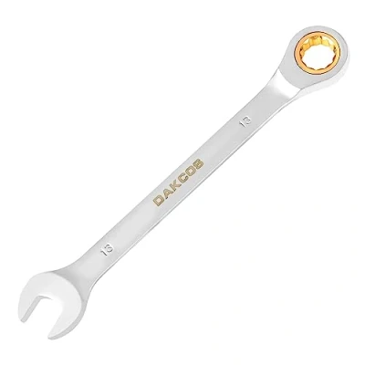 Afbeelding van DAKCOS Vaste kop Ratelsleutel 13mm Ratcheting Combinatiesleutel Chroom Vanadium Staal