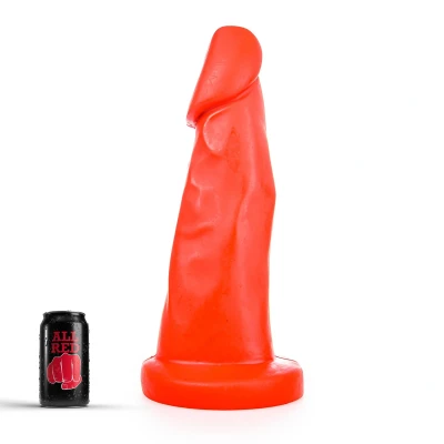 Afbeelding van All Red Dildo 39 x 8,5 cm rood