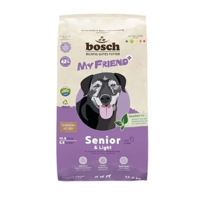 Afbeelding van 12 kg My Friend+ Dog Senior &amp; Light hondenvoer droog