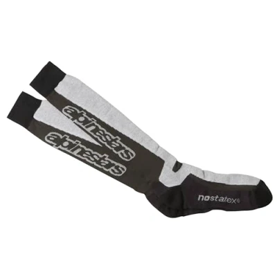 Afbeelding van Alpinestars Thermal Tech Sokken, zwart grijs, afmeting L 2XL voor man