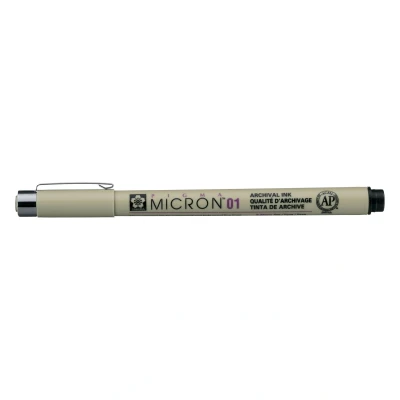 Afbeelding van Fineliner Sakura pigma micron zwart 0.25mm