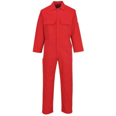 Afbeelding van Bizweld Vlamvertragende Overall maat Small, Red
