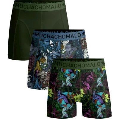 Afbeelding van Muchachomalo Heren Boxershorts 3 Pack Maat 6XL 95% Katoen Mannen Onderbroeken