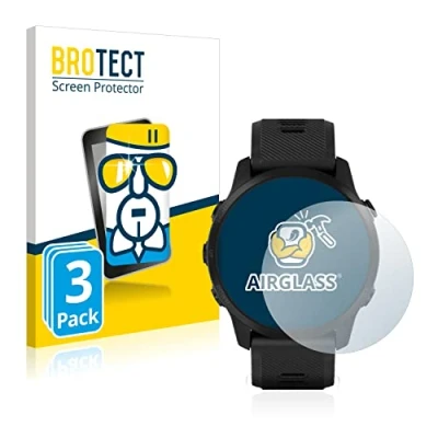 Afbeelding van BROTECT Glas Screen Protector voor Garmin Forerunner 945 LTE (3 Stuks) Schermbeschermer [9H Hardheid, Beschermglas Folie niet Gehard Glas]