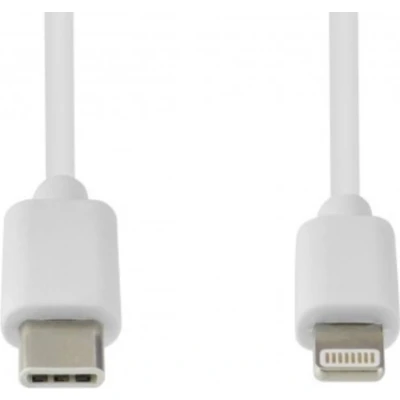 Afbeelding van Grabngo Gng Laadk.usb C&gt;Lightn.1M Wit