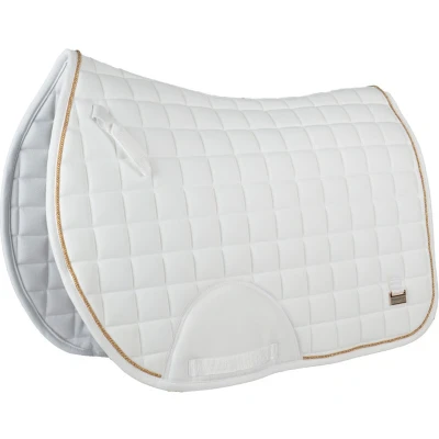 Afbeelding van Horka Zadeldek Deluxe Wit/Rosegoud PONY VZ