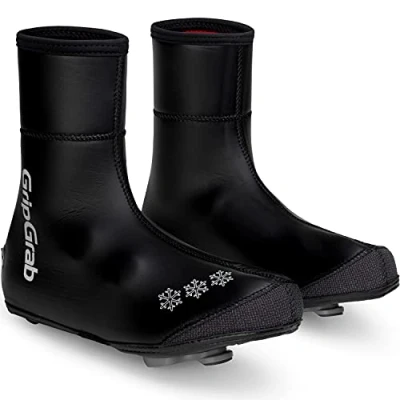 Afbeelding van GripGrab Arctic Waterproof Strenge Winter Wielren Overschoenen Zwart Unisex Maat XXL