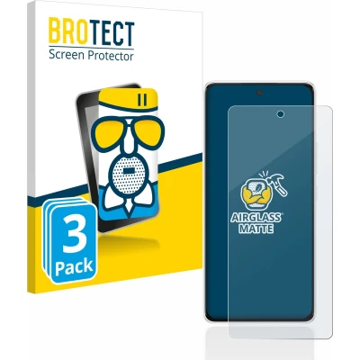 Afbeelding van BROTECT Screenprotector voor Samsung Galaxy A53 5G Folie Beschermfolie Beschermglas matte (3 Stuks)