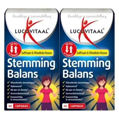 Afbeelding van 2x Lucovitaal Stemmingbalans 30 capsules