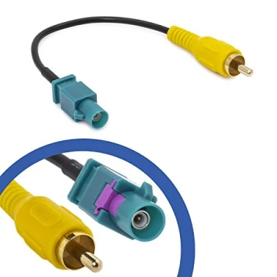 Afbeelding van Adapter Universe Cinch Fakra adapterkabel compatibel met Mercedes Comand Ford Blaupunkt NX Video