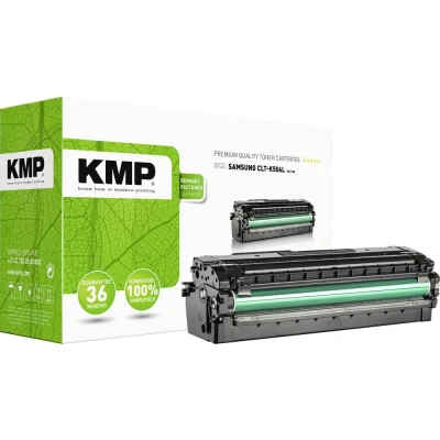 Afbeelding van KMP Toner vervangt Samsung CLT K506L Compatibel Zwart 6000 bladzijden SA T64 3513,3000